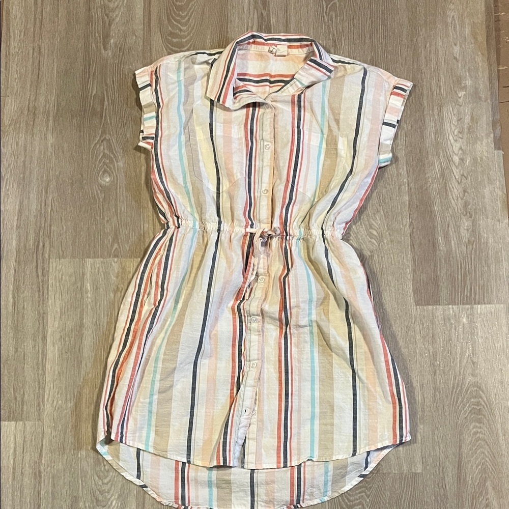 Japna Multicolor Striped Button-Down Shirt